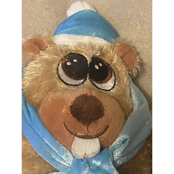 Beaver Plush Sings My Two Front Teeth Song Feet Move 8.5 Inch - Picture 3 of 8